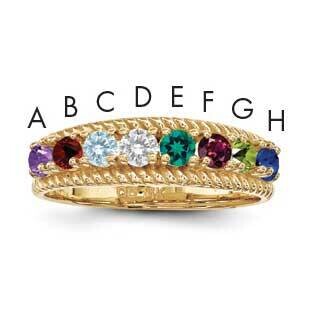 Ring 14k Gold Family Jewelry XMR8/8GY, MPN: XMR8/8GY, 883957162379