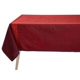 Le Jacquard Tablecloth Ottomane Burgundy 175 x 320 100% Linen 26539, MPN: 26539, 3660269265397