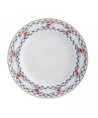 Mottahedeh Bargello Rim Soup Plate S4106, MPN: S4106,