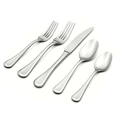 Oneida 20 Piece Virage Flatware Set B141020AL20, MPN: B141020AL20, 78737137924
