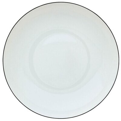 Raynaud Monceau Couleurs Ink Black French Rim Soup Plate, MPN: 0359-37-250022, 3660006649718