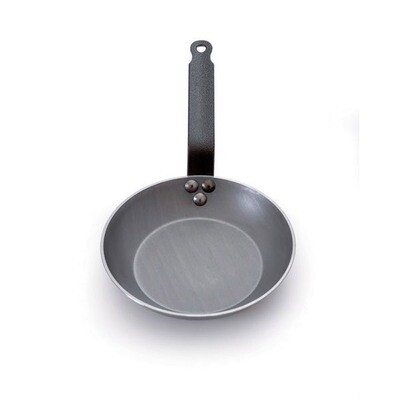 Mauviel M&#39;Steel Heavy Round Frying Pan 14 Inch 36 cm
