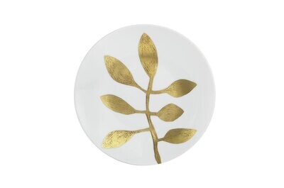 Robert Haviland Daphne White Dessert Plate 8.25 Inch HP16329-WH, MPN: HP16329-WH,