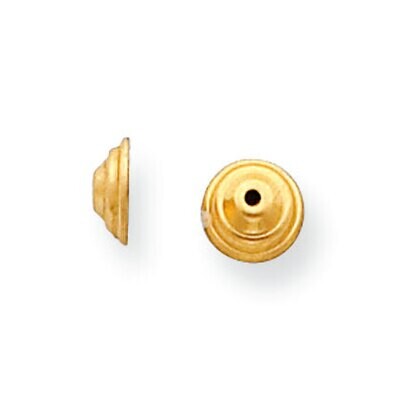 7mm Bead Cap 14k Yellow Gold YG2450, MPN: YG2450,