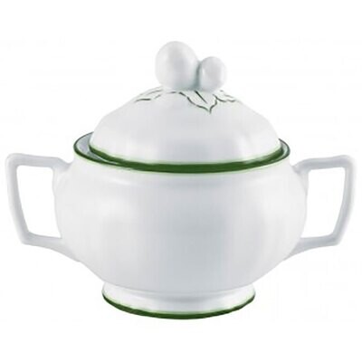 Raynaud Touraine Double Filet Vert Sugar Bowl 0663-01-435022, MPN: 0663-01-435022, 3660006743461