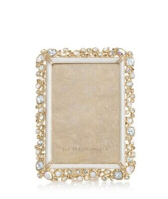 Jay Strongwater Bejeweled 4&quot; x 6&quot; Picture Frame SPF5813-219, MPN: SPF5813-219,