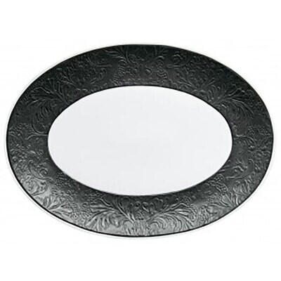 Raynaud Italian Renaissance Oval Platter Black Mat 0819-46-502036, MPN: 0819-46-502036, 36600067727…