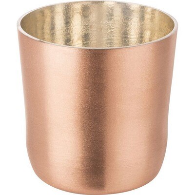 Mauviel M&#39;Passion Brushed Copper Sauce Pot 1.9 x 2.1 Inch