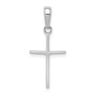 Cross Pendant 14k White Gold Polished C3782W, MPN: C3782W,