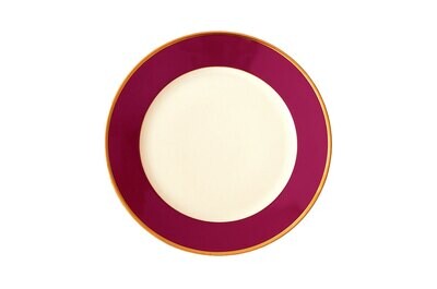 Robert Haviland Arc En Ciel Fuschia Dessert Plate 8.25 Inch HP51329, MPN: HP51329,
