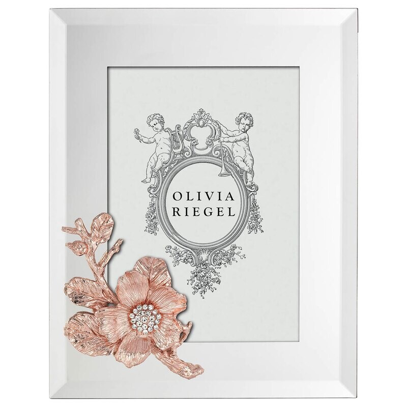 Olivia Riegel Rose Gold Botanica 5 x 7 Inch Picture Frame RT4215