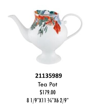 Vista Alegre Duality Tea Pot 21135989, MPN: 21135989,