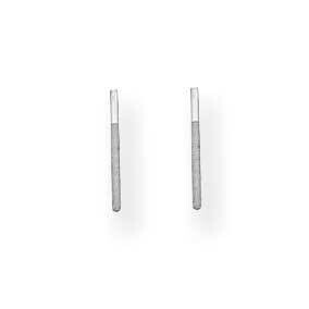 Threaded Earring Post 10k White Gold 1W669, MPN: 1W669,