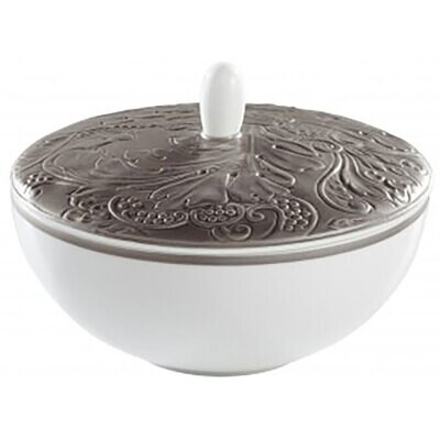 Raynaud Italian Renaissance Sugar Bowl Dark Grey 0816-46-435020, MPN: 0816-46-435020, 3660006771884