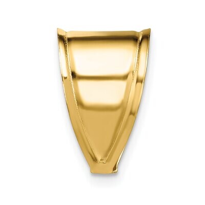 Large Stamped Bail 14k Yellow Gold YG1546, MPN: YG1546,