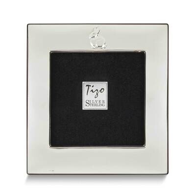 Sterling Silver Bunny Baby 4x4 Photo Frame GM25944, MPN: GM25944,
