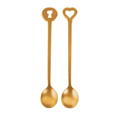 Sambonet Party Fashion Set 2 Party Spoons 52649N20, MPN: 52649N20,