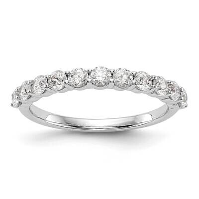 11-Stone Lab Grown Diamond Si1/Si2, G H I, Band 14k White Gold RM3192B-075-7WLG, MPN: RM3192B-075-W…