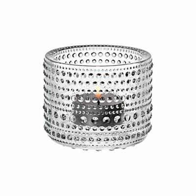 Iittala Kastehelmi Tealight Candleholder Clear 2.5 Inch 1024646, MPN: 1024646, 6411923659734