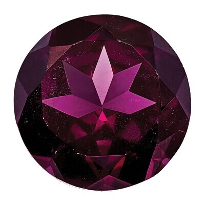 Rhodolite Garnet 3mm Round AA Quality Gemstone RG-0300-RDF-AA, MPN: RG-0300-RDF-AA,