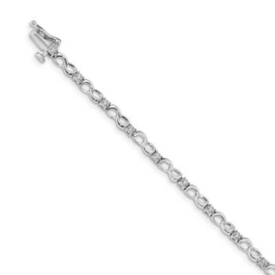 Figure 8 Bracelet 14k White Gold Diamond BM4627-015-WA, MPN: BM4627-015-WA, 883957424774