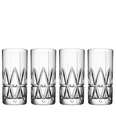 Orrefors Peak Highball Set of 4 6311136, MPN: 6311136, 7321646047093