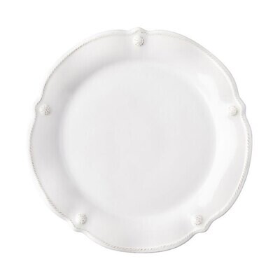 Juliska Berry &amp; Thread Whitewash Flared Dessert Salad Plate JA02/W, MPN: JA02/W, 810034832702