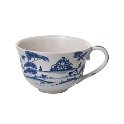 Juliska Country Estate Delft Blue Tea Coffee Cup Garden Follies CE04/44, MPN: CE04/44, 814057017450