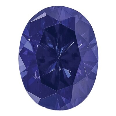 Created Sapphire Blue 7X5mm Oval Gemstone CS-0705-OVF-BL, MPN: CS-0705-OVF-BL, 883957999296