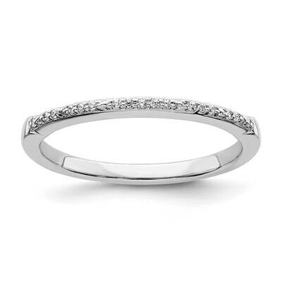 Diamond Band 10k White Gold RM6393B-006-0WAA, MPN: RM6393B-006-0WAA, 191101564796