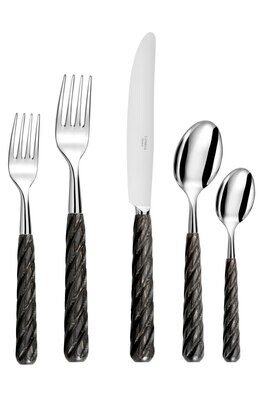 Capdeco Ellipse Black 5 Piece Place Setting TOR78-5SET, MPN: TOR78-5SET, 3700922717877