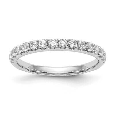 Diamond Vs/Si, D E F, Wedding Band 14k White Gold True Origin Lab Grown RM2927B-056-WLD, MPN: RM292…