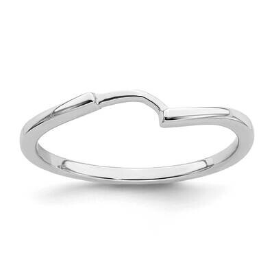 Contoured Band 14k White Gold RM6418B-W, MPN: RM6418B-W,