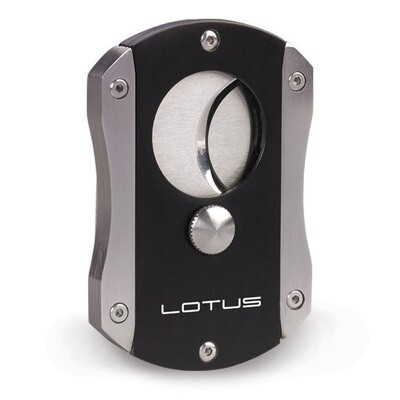 Lotus Black Matte and Brushed Chrome Deception Cigar Cutter GM15343, MPN: GM15343, 894236012872