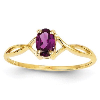 Rhodolite Garnet Birthstone Ring 14k Gold XBR231, MPN: XBR231, 883957469454