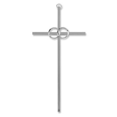 Silver-tone Metal Wedding Wall Cross GM22833, MPN: GM22833, 603799270694