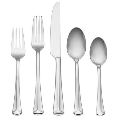 Reed and Barton Baguette Flatware 5 Piece Place Setting 869643, MPN: 869643, 735092255792