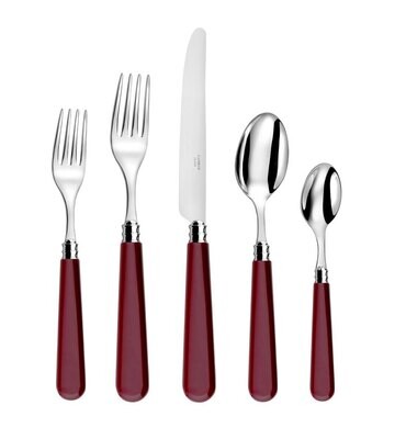 Capdeco Altea Cherry 5 Piece Place Setting ALT17-5SET, MPN: ALT17-5SET, 3700922748123