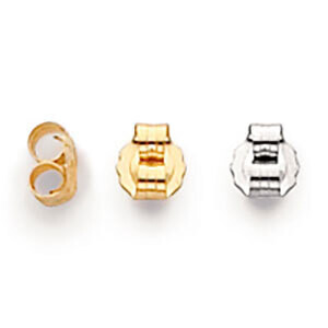 Earring Back Setting Platinum PL707, MPN: PL707,