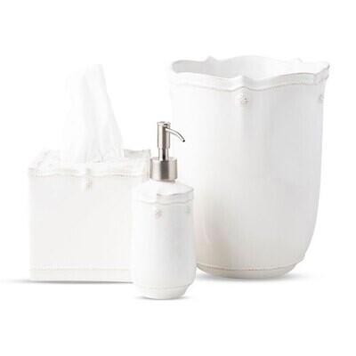 Juliska Berry &amp; Thread Whitewash 3 Piece Bath Essentials Set JAV02SET/W, MPN: JAV02SET/W, 810034834…