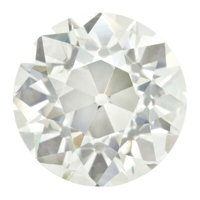 Moissanite 4.5mm Round Old European Cut MT-0450-RDE-WH