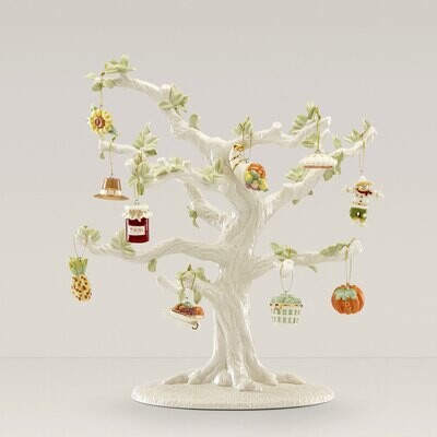 Lenox Ornament Sets Autumn Favorites10-Piece Ornament Set and Tree 884222, MPN: 884222,