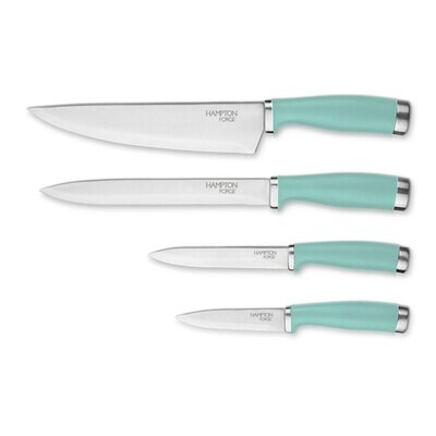 Hampton Forge Epicure Pist 4 Piece Soft Grip Cutlery Set HMC01A130S, MPN: HMC01A130S, 733652160074