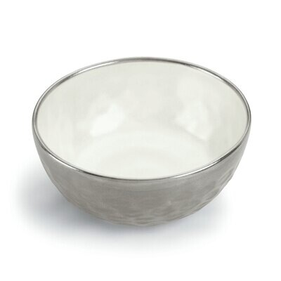 Michael Wainwright Truro Platinum Xsmall Bowl - White Inside, MPN: 846870, 878686015898ÿ
