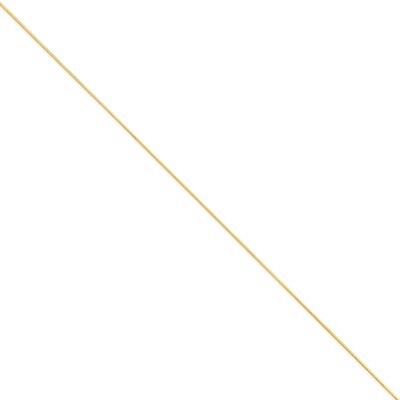 0.80mm Octagonal Snake Chain 20 Inch 14k Gold OSA080-20, MPN: OSA080-20, 883957080260