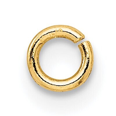 20 Gauge 4.10mm Round Jump Ring Setting 18k Yellow Gold 8Y2119, MPN: 8Y2119,