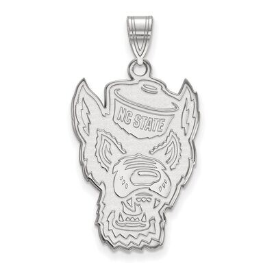 North Carolina State University Extra Large Pendant Sterling Silver SS047NCS, MPN: SS047NCS, 886774…
