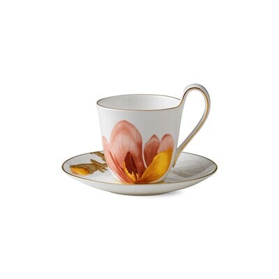 Royal Copenhagen Flora Cup &amp; Saucer 9 oz Magnolia 1017548, MPN: 1017548, 5705140704041