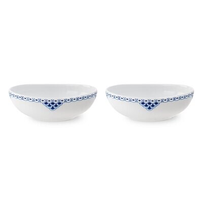 Royal Copenhagen Princess Oval Bowl 12.5 Oz Set of 2 1058876, MPN: 1058876, 5705140737353