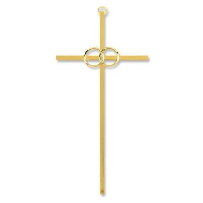Gold-tone Metal Wedding Wall Cross GM22834, MPN: GM22834, 603799270878